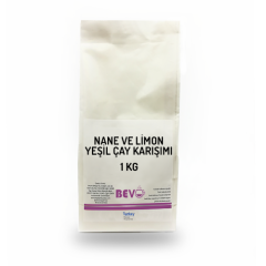 Nane ve Limon Yeşil Çay Karışımı 1 kg