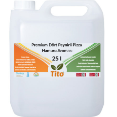 Premium Dört Peynirli Pizza Hamuru Aroması 25 litre