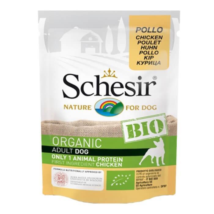 Schesir Bio Range Dog Chicken Yetişkin Köpek Konservesi 85 Gr 16 Adet Skt:03/22