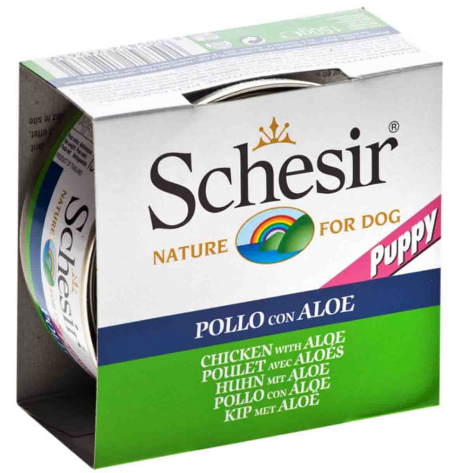 Schesir Puppy Jelly Aloevera ve Tavuk 150 Gr 20 Adet Skt: 08/26