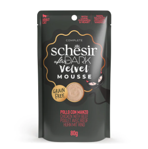 Schesir AfterDark Cat Pouch Tavuk ve Sığır 12x80 Gr Skt:10/25