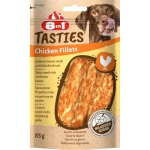 8 in 1 Tasties Chicken Fillets Köpek Ödülü 85 gr 8 li SKT:02/26