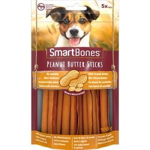 8 in 1 SmartBones  Fıstık Ezmeli Sticks Köpek Ödülü 5li SKT:10/26