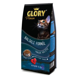 Glory Premium Balıklı Yetişkin Kedi Maması 15 Kg (G-004) Skt:05/25