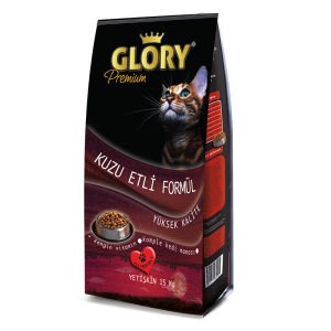 Glory Premium Kuzu Etli Yetişkin Kedi Maması 15 Kg (G-005) Skt:09/24