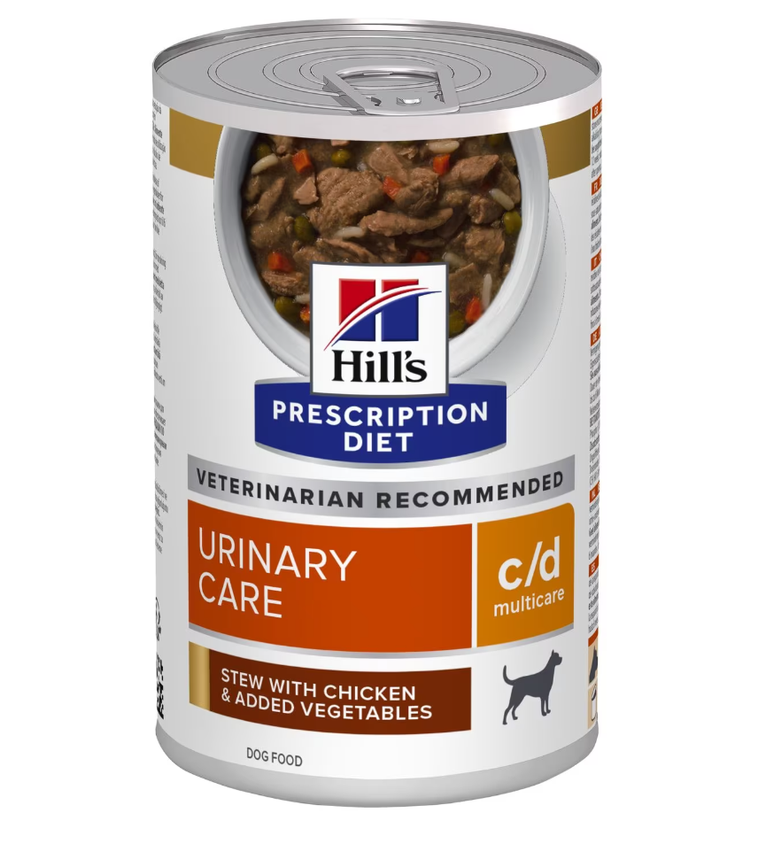 Hılls Urinary Care C/D Multicare Köpek İdrar Bakımı 12 Adet 354 Gr skt:07/25