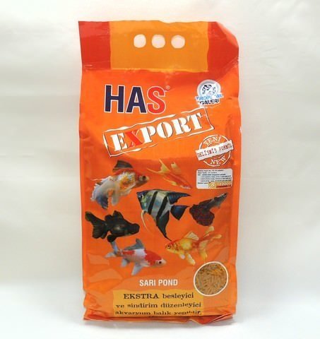 Has Sarı Pond Havuz Balığı Yemi 1 Kg Skt: 04/24