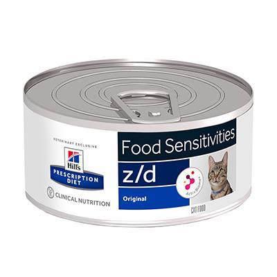 Hills Food Sensitivities AB+ Z/D Kedi Yeme Hassasiyeti Ve Cilt Bakımı 156 Gr 24 Adet