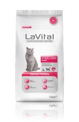 La Vital Sterilised Somonlu Kısırlaştırılmış Kedi Mamasi 1.5 Kg Skt: 09/25