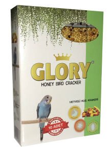 Glory Meyveli Muhabbet Kuşu Krakeri 10'Lu Paket 25 Adet