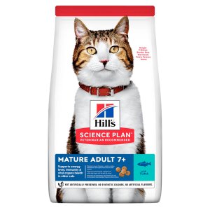 Hills Mature Adult 7+ Tuna Balıklı Yaşlı Kedi Maması 1.5 Kg Skt:10/24