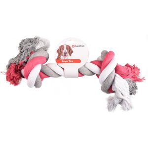 Flamingo İki Düğümlü Renkli Köpek Diş İpi Xxlarge 45 Cm