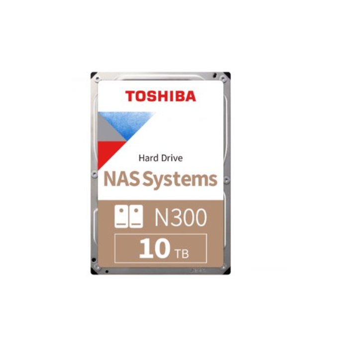 10TB Toshiba N300 7200RPM SATA 256MB HDD Nas Harddiski