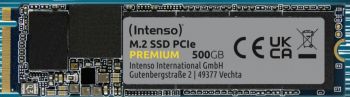 500GB INTENSO 3835450 M.2 NVME GEN3 2100/1700MB/s SSD satışı