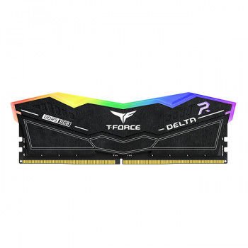 Hızlı Gönderi Team T-Force DELTA RGB Black 32GB(2x16GB) 6400Mhz DDR5 CL40 Gaming Ram (FF3D532G6400HC40BDC01) toptan satış