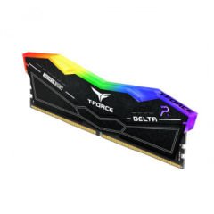 Team T-Force DELTA RGB Black 32GB(2x16GB) 6400Mhz DDR5 CL40 Gaming Ram (FF3D532G6400HC40BDC01)