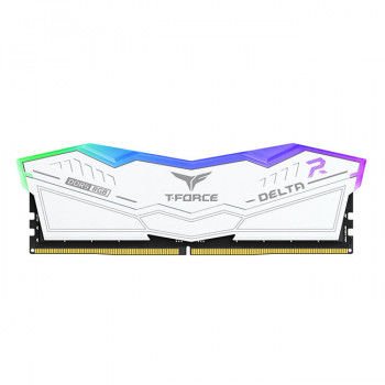 En ucuz Team T-Force DELTA RGB White 32GB(2x16GB) 5200Mhz DDR5 CL40 Gaming Ram (FF4D532G5200HC40CDC01) fiyatı