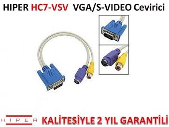 HIPER HC7-VSV VGA/S-VIDEO ÇEVİRİCİ 