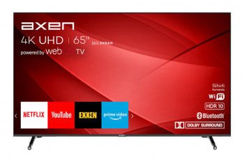 AXEN  AX65FIL240 65'' 165 EKRAN SMART LED TV