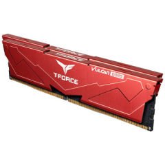 Team T-Force Vulcan Red 32GB (2x16GB) 5600Mhz CL36 DDR5 Gaming Ram (FLRD532G5600HC36BDC01)