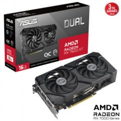 ASUS DUAL-RX7600XT-O16G 16GB GDDR6 HDMI DP 128BİT