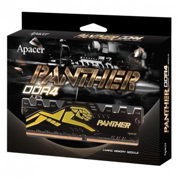 Hemen Kargo Apacer Panther-Golden 16 GB (1x16GB) 3600 Mhz CL18 DDR4 Gaming RAM (AH4U16G36C25Y7GAA-1) resim