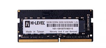 16GB DDR4 3200Mhz SODIMM 1.2V HLV-SOPC25600D4/16G HI-LEVEL kurumsal satış