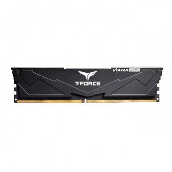 En ucuz Team T-Force Vulcan Black 32GB(2X16GB) 5200Mhz DDR5 Gaming Ram CL40 (FLBD532G5200HC40CDC01) toptan satış