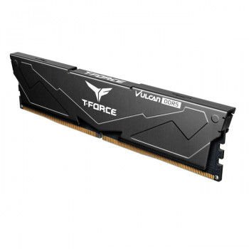 Hızlı Gönderi Team T-Force Vulcan Black 32GB(2x16GB) 6400Mhz DDR5 CL40 Gaming Ram (FLBD532G6400HC40BDC01) toptan satış