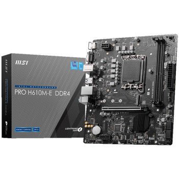 Taksitli MSI PRO H610M-E DDR4 3200MHZ M.2 mATX 1700p inceleme