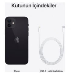 APPLE İPHONE 12 128GB MGJA3TU/A SİYAH (DİST)