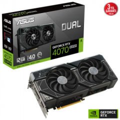 ASUS DUAL GEFORCE DUAL-RTX4070S-12G 12GB GDDR6X HDMI DP 192BİT