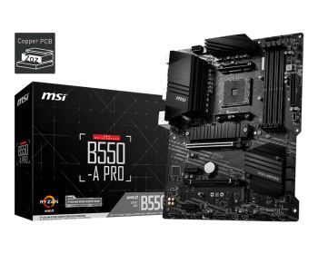 En ucuz MSI B550-A PRO DDR4 4400(OC)Mhz HDMI / DP ATX AM4 satışı