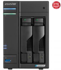 ASUSTOR AS6602T 2 YUVALI 4GB NAS DEPOLAMA ÜNİTESİ