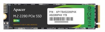 En ucuz Apacer AS2280P4X-1 1TB 2100-1700 MB/s M.2 PCIe Gen3x4 SSD (AP1TBAS2280P4X-1) satışı