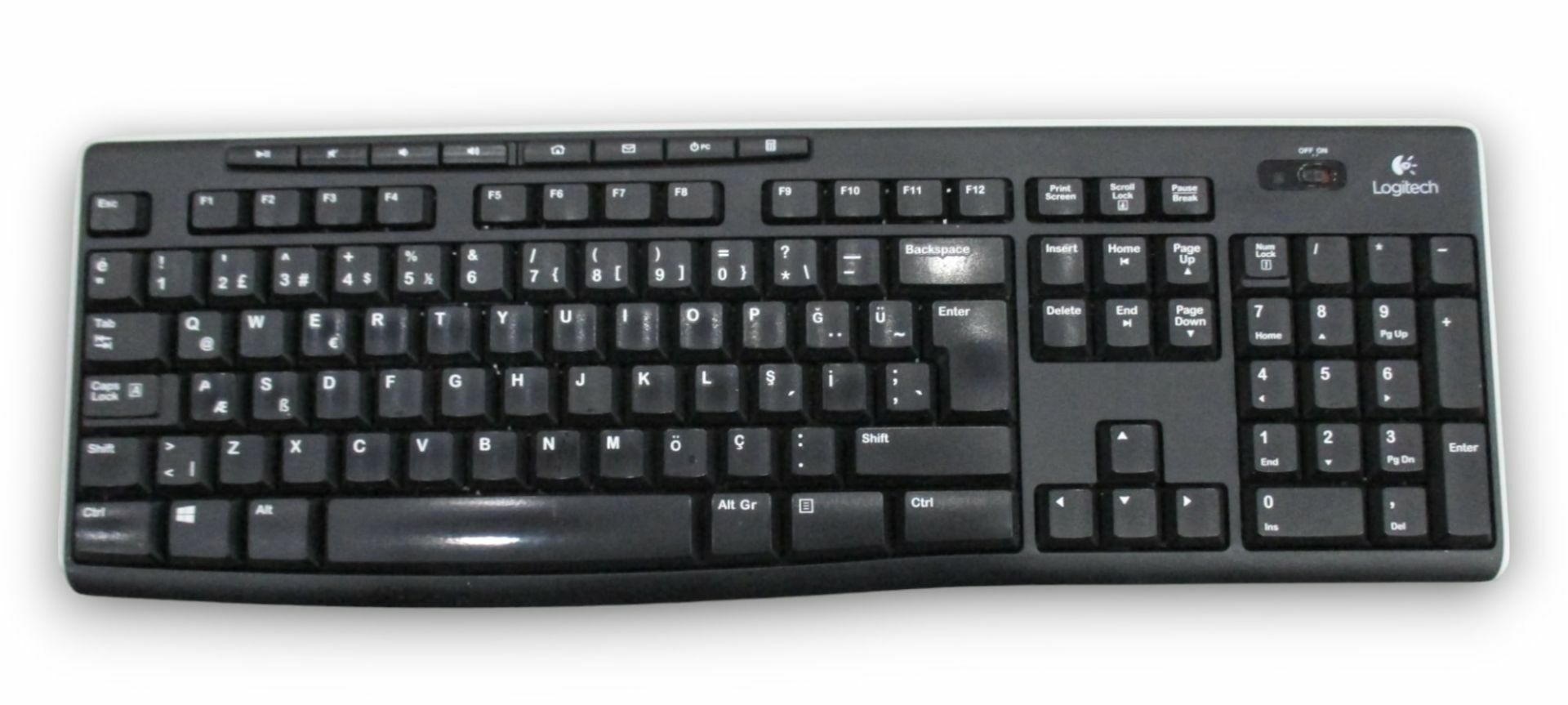 2. EL LOGITECH K270 KABLOSUZ KLAVYE