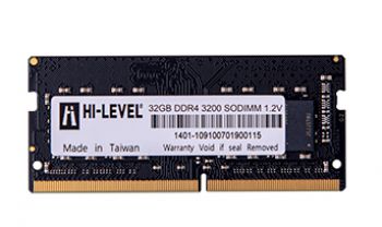 Aynı Gün Kargo 32GB DDR4 3200Mhz SODIMM 1.2V HLV-SOPC25600D4/32G HI-LEVEL bayi satışı