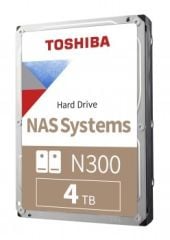 4TB TOSHIBA N300 7200RPM SATA3 NAS 128MB HDWQ140UZSVA
