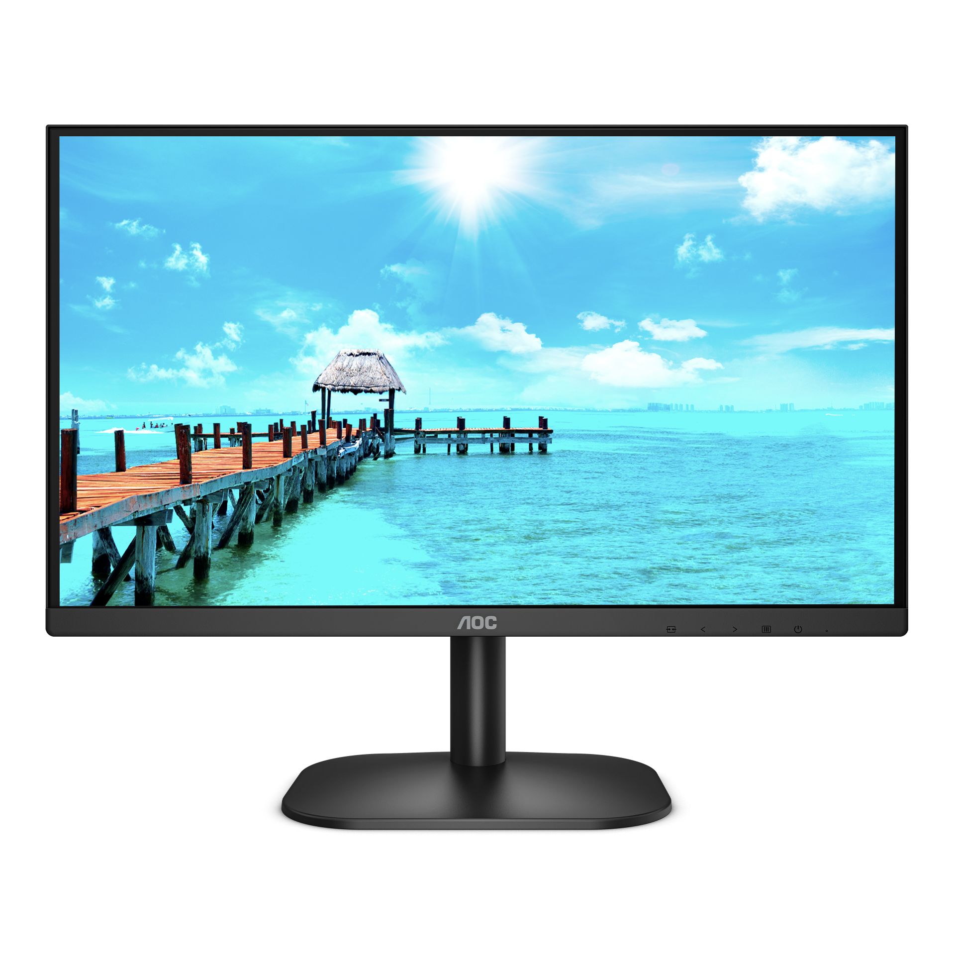 23.8 AOC 24B2XH/EU IPS FHD 4MS 75HZ VGA HDMI VESA SİYAH