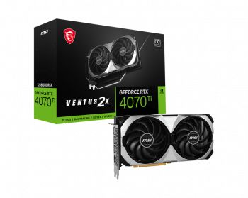 MSI GEFORCE RTX 4070 TI VENTUS 2X 12G OC 12GB GDDR6X HDMI DP 192BİT