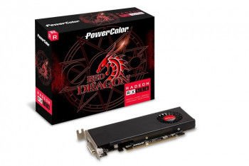 Hızlı Gönderi POWERCOLOR RED DRAGON AXRX 550 2GBD5-HLE 2GB GDDR5 64Bit inceleme