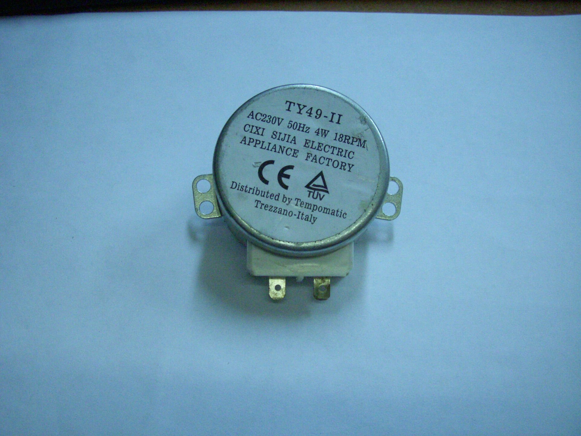 Mini Redüktör 4 Watt 18 Devir 220V (TY49-II Tempomatic)