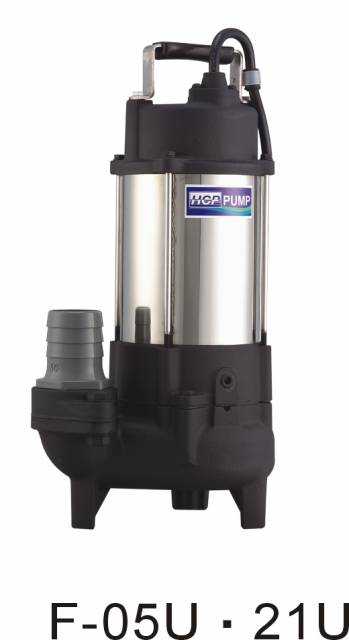 F 21 U - 0.75 kw Monofaze (220V) Flatörlü Genel Atık Su Pompası - Hcp Pompa