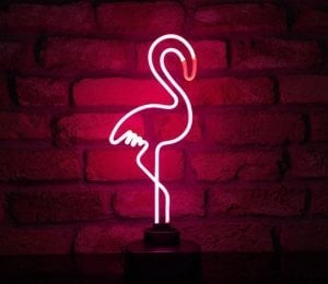 Flamingo Neon Şekil