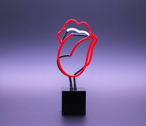 Rolling Stones Neon Şekil