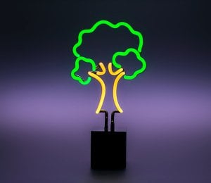 Ağaç Neon Şekil
