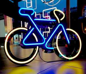 Bisiklet Neon Şekil