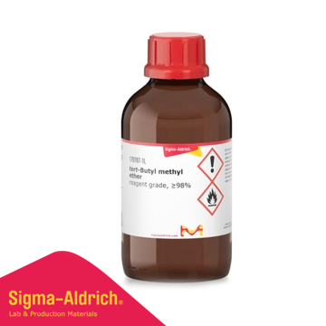 Sigma-Aldrich 179787 tert-Butyl methyl ether reagent grade, ≥98% CAS Number: 1634-04-4 1 L