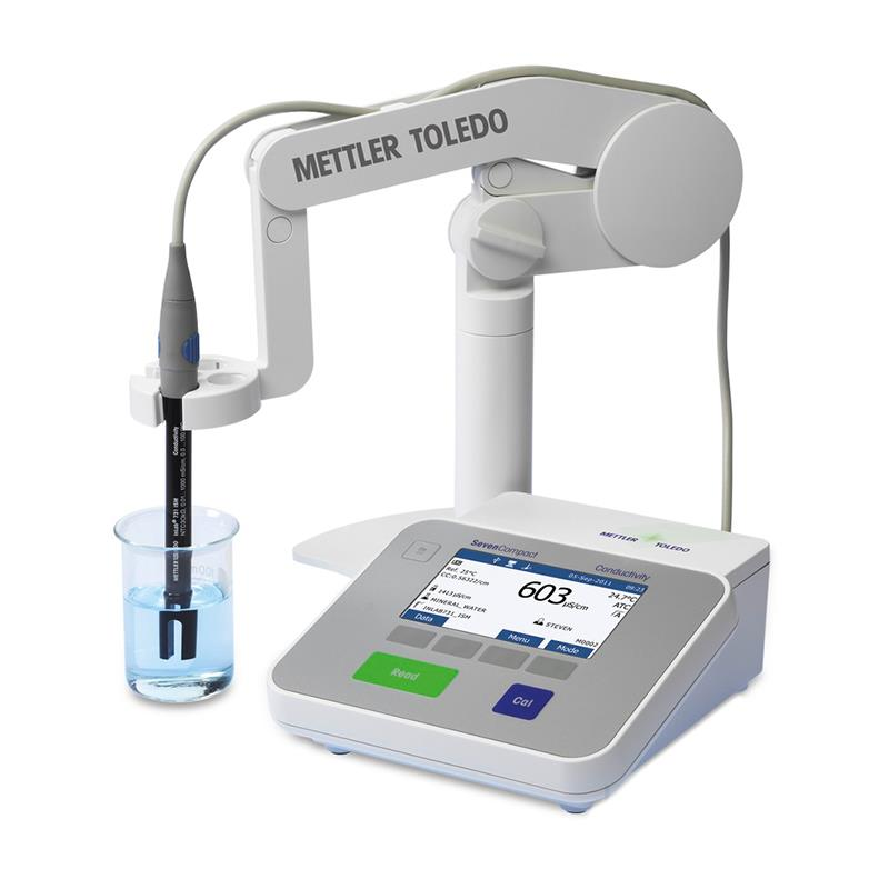 Mettler Toledo S210-Kit Sevencompact™ Masa Üstü pH, mV/Orp ve Sıcaklık Ölçer  Inlab® Expert Pro-Ism | -2.000... 20.000 pH