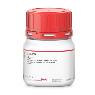 Sigma Aldrich A1296 Agar microbiology tested, suitable for plant cell culture, suitable for cell culture, powder 500 gr